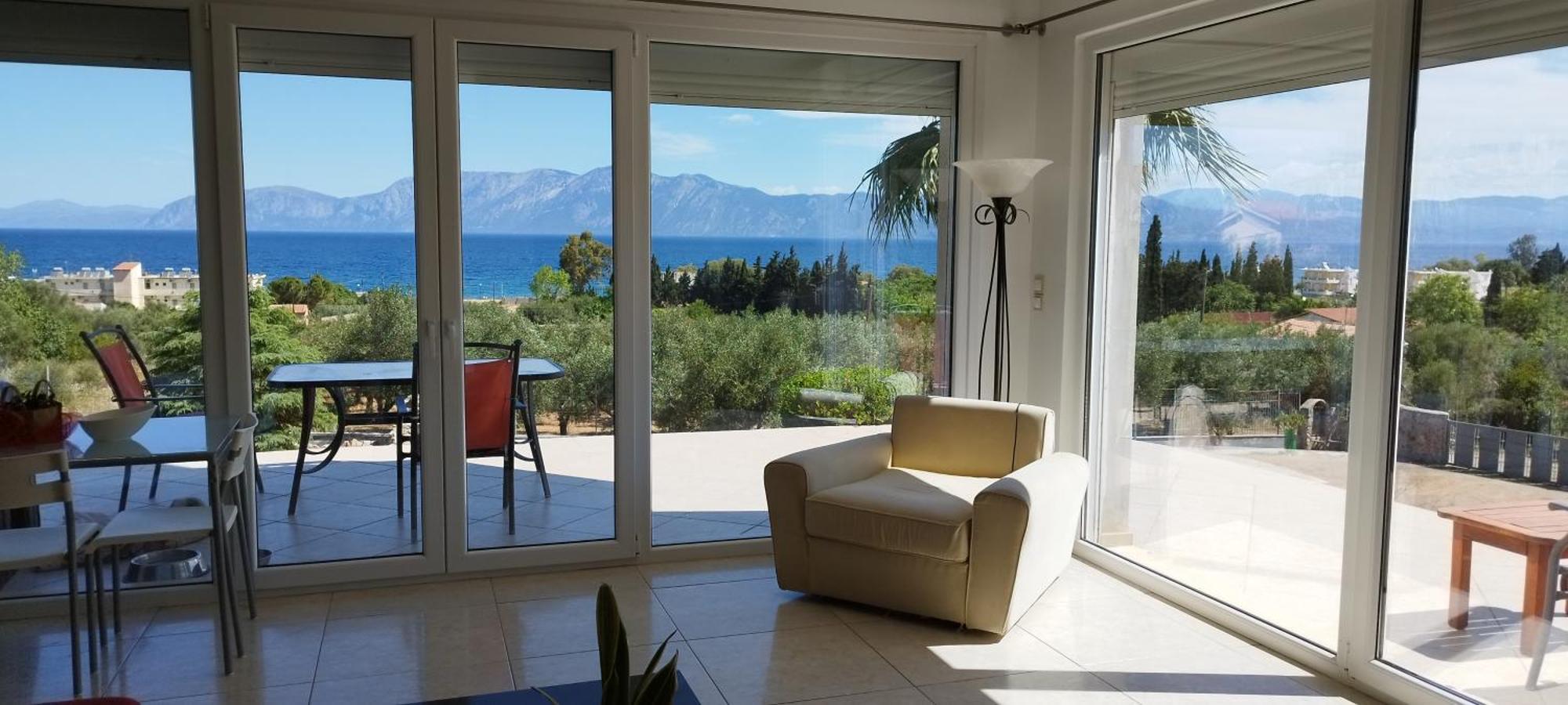 Villa View Διαμερισμα Loukissia Habitación foto